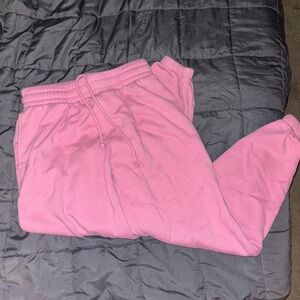 Garage Pink Drawstring Joggers